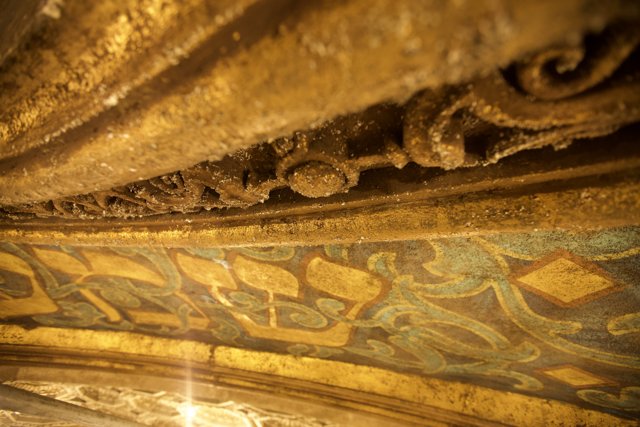 The Majestic Ceiling of the Temple of Jesus