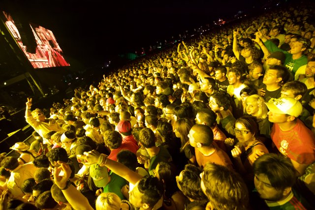 Massive Crowd Rocks Out at Coachella Concert