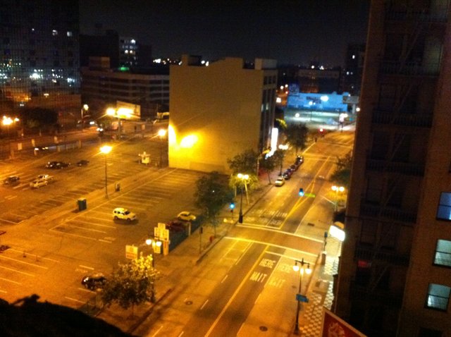 Night View of Urban Metropolis