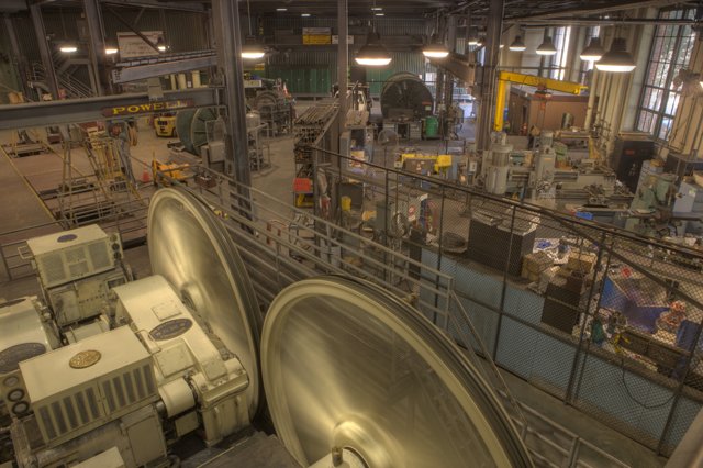 The Bustling Machinery of a Manufacturing Giant