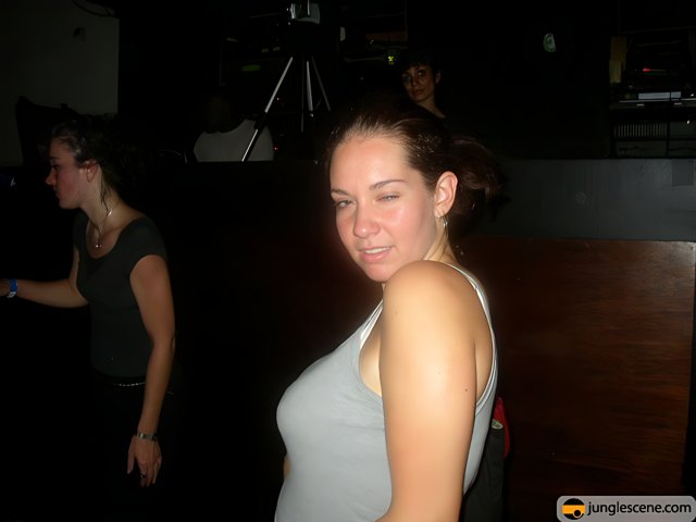 Portrait of a Woman in a Nightclub