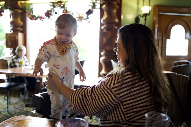 Tender Morning Moment Between Mother and Toddler at Home