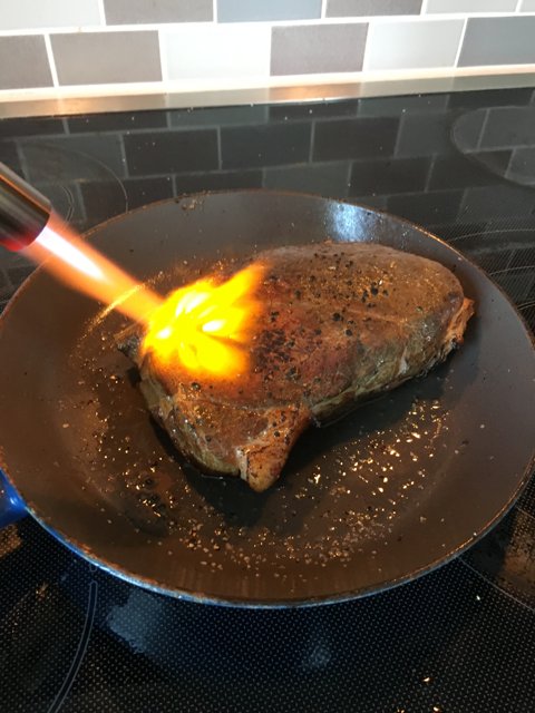 Flame-Grilled Steak