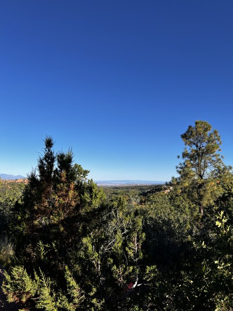 Majestic View of the Santa Fe Mountains