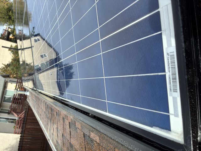 Solar Panel Installation on Residential Roof