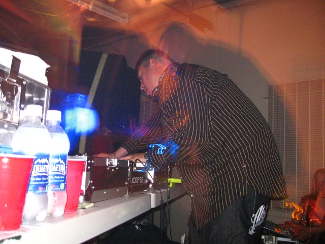 DJ at the NYE Bash