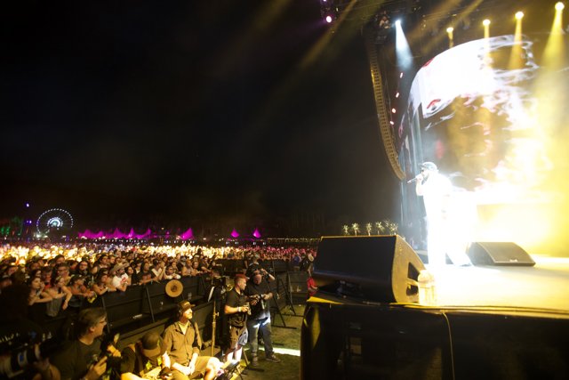 Triple H Rocks Coachella Stage with Massive Screen