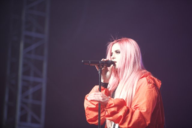 Pink-Haired Soloist Rocks Coachella Stage