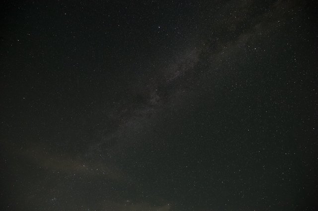 Milky Way Arcs Over Dark Lake Tahoe Sky