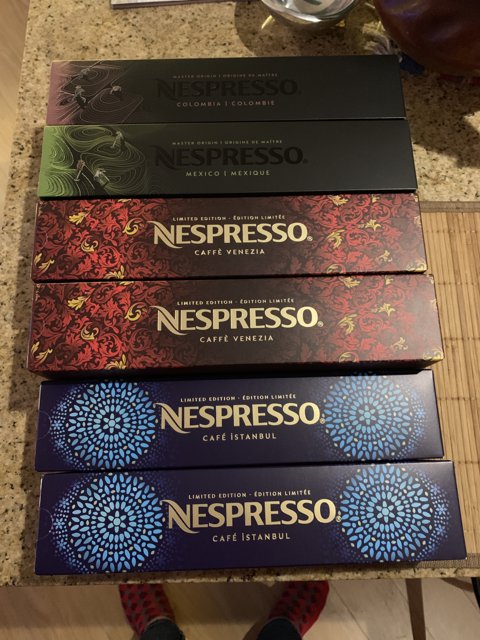 Nespresso Coffee Boxes and Business Cards