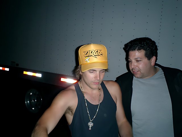 Chad Muska and Chad M at Coachella 2003
