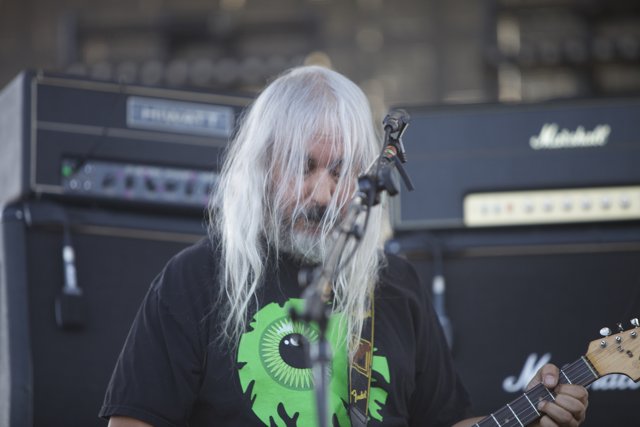 White-Haired Guitarist