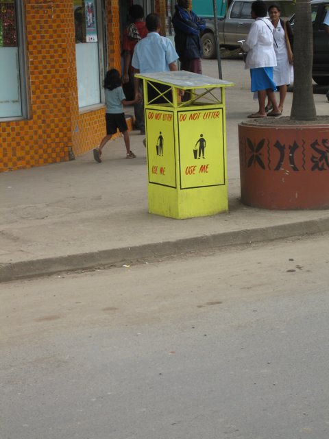 The Yellow Box Sign