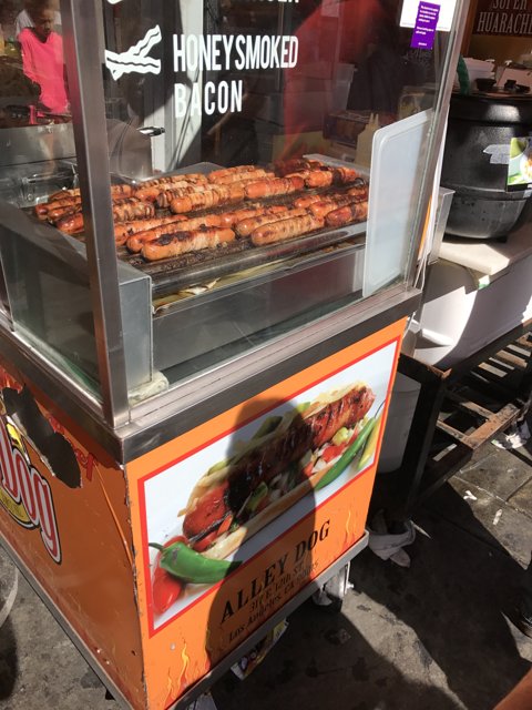 Honey Smoked Bacon Grilling at Santee Alley
