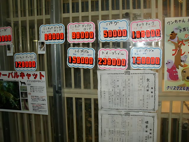 1000 Yen Sign in Osaka