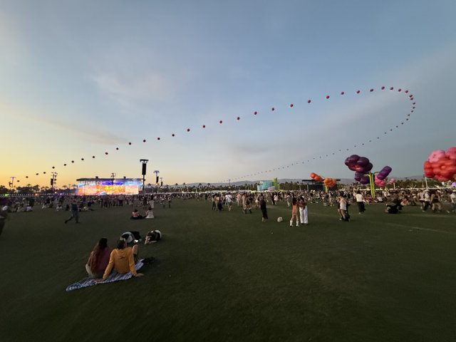 Sunset Serenity at the Empire Polo Club