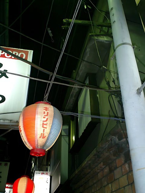 Street Lamp with Sign in Shibuya