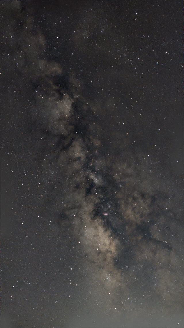 Milky Way Star Clouds Rising Through the Summer Sky