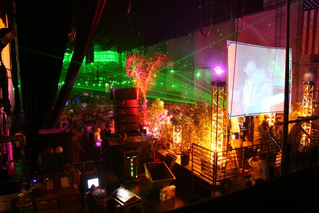 Urban Concert Nightlife on a Massive Stage
