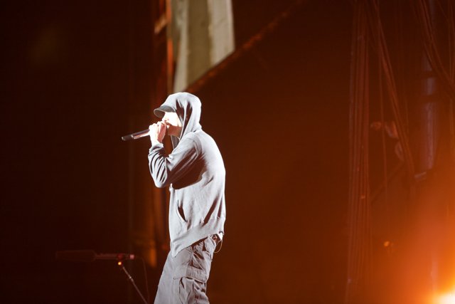 Eminem rocks the O2 Arena in London