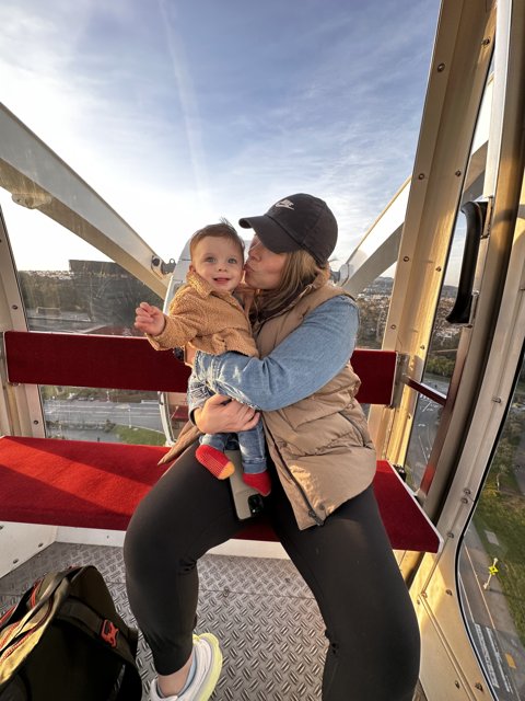 Ferris Wheel Fun with Mom