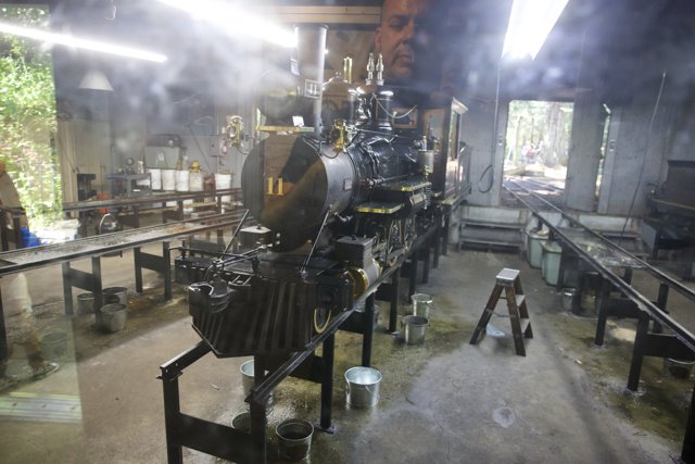 In the Heart of the Workshop: Crafting the Locomotives of Tilden