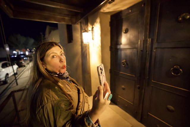 Late Night Selfie on Historic Santa Fe Porch