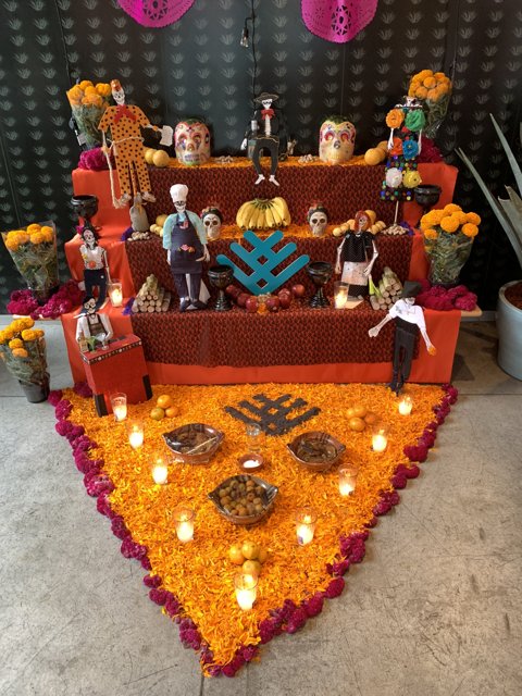 Mexican Altar for Prayer and Remembrance