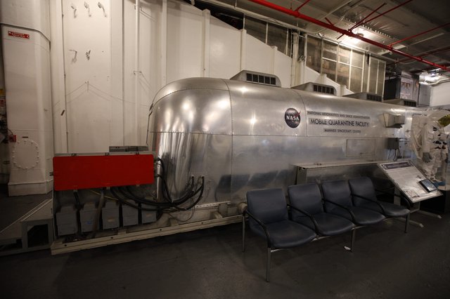 NASA Mobile Quarantine Facility at USS Hornet Museum