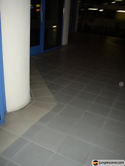 Blue Entryway