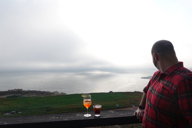 Coastal Evening Drinks with Ocean View
