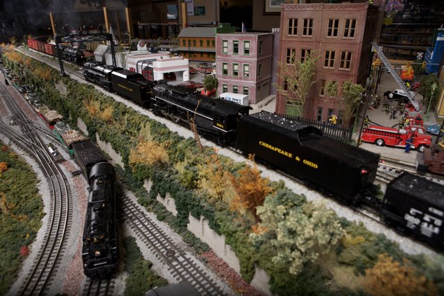 Urban Railway Diorama