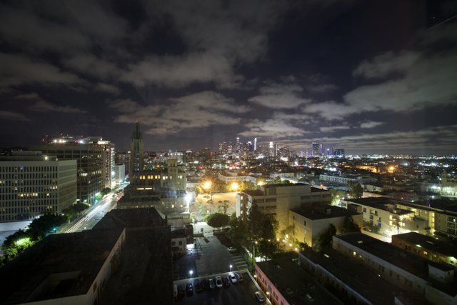 Nightscape of Urban Metropolis