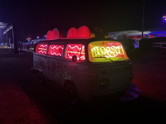 Neon Caravan Adventure