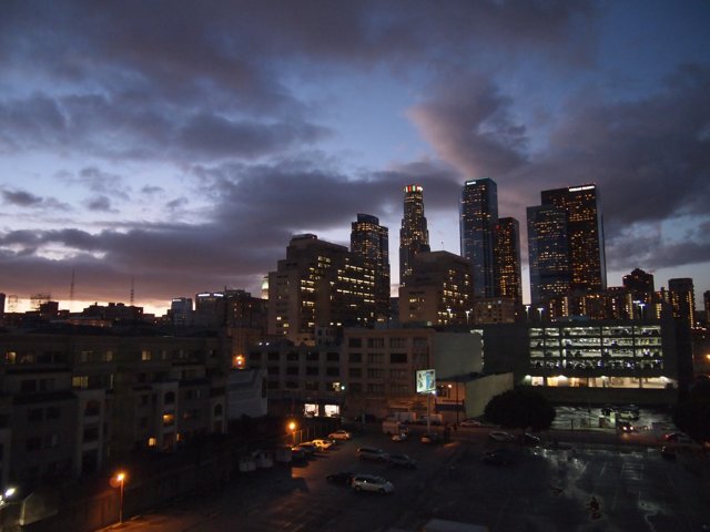 Dusk in the City of Angels