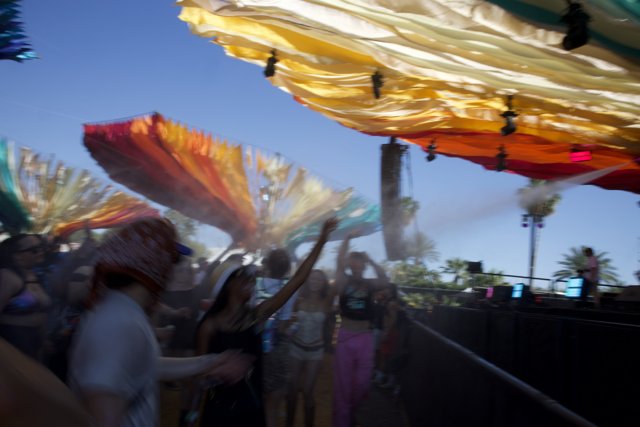 Rhythms and Hues: A Vivid Coachella Moment