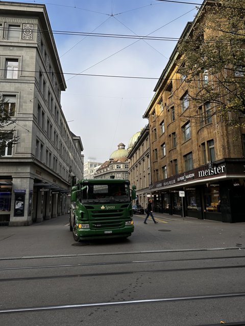 The Green Bus of Zürich