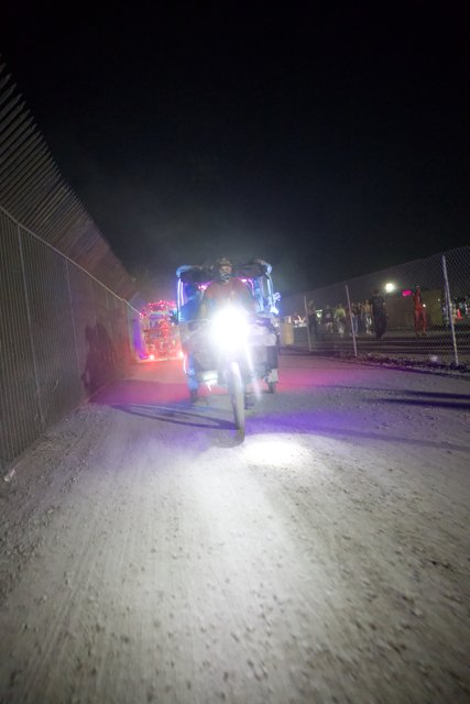 Midnight Rider: Lighting Up the Urban Trail