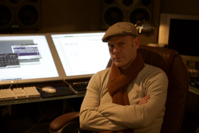 Junkie XL working on his latest beats
