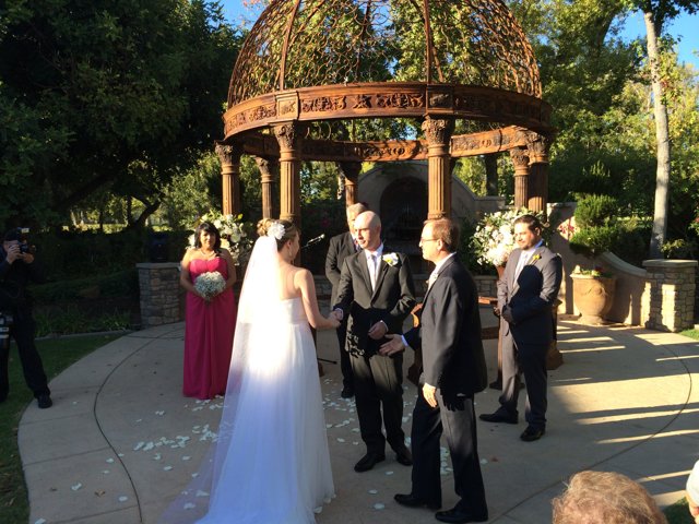 A Beautiful Wedding Ceremony in the Westlake Village Gazebo