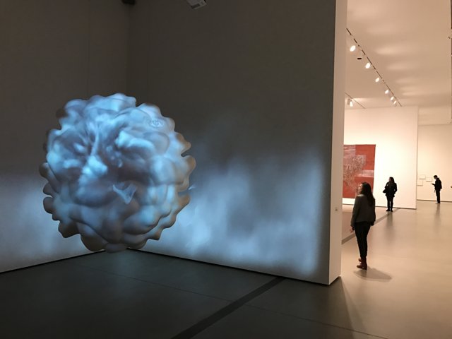 Cloud Projection in Art Museum
