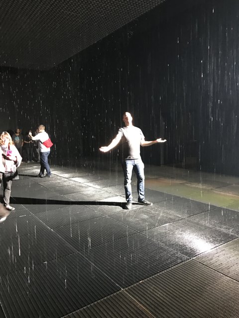 Rainy Stage Performance