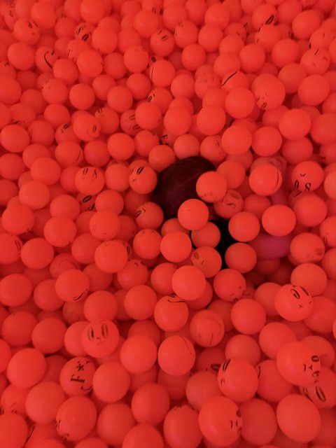 Immersed in Red