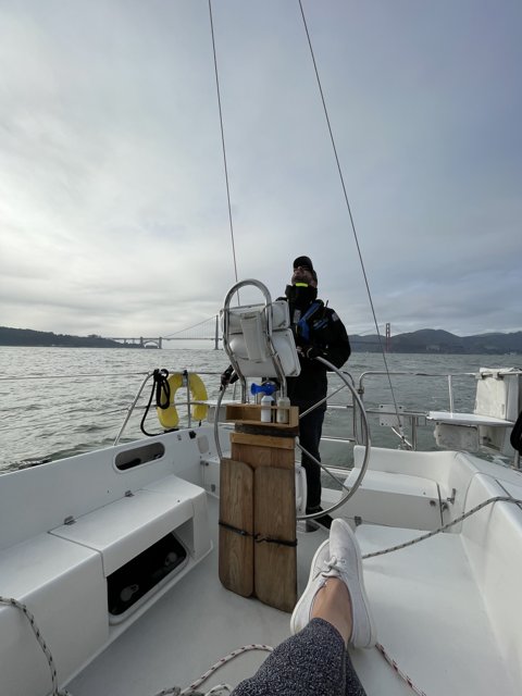 Sailing through the Bay
