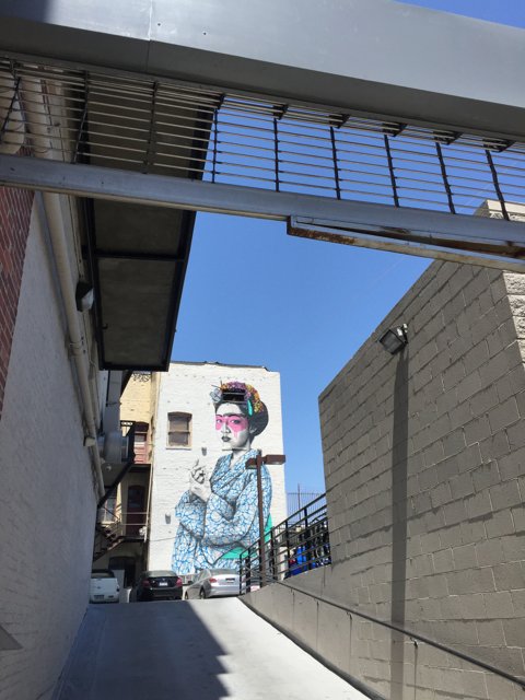 Colorful Mural Brightens Up LA Building