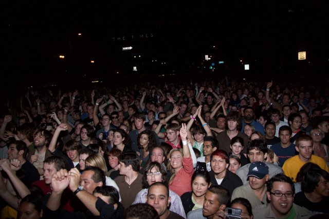 Nightlife Concert Crowd with Sourav Ganguly