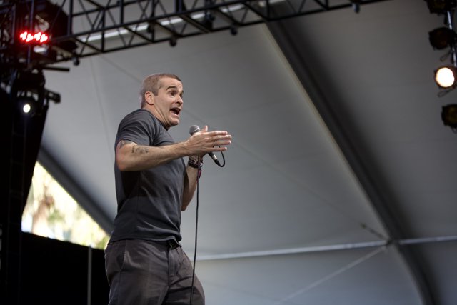 Henry Rollins Takes Center Stage with Solo Performance