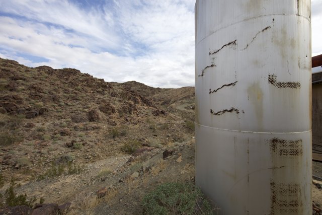 Graffiti Tank in the Desert