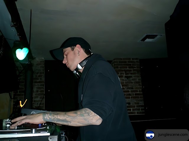 DJ Set with Tattooed Arms