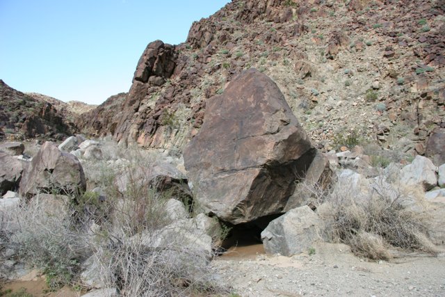 Lone Rock in the Desert